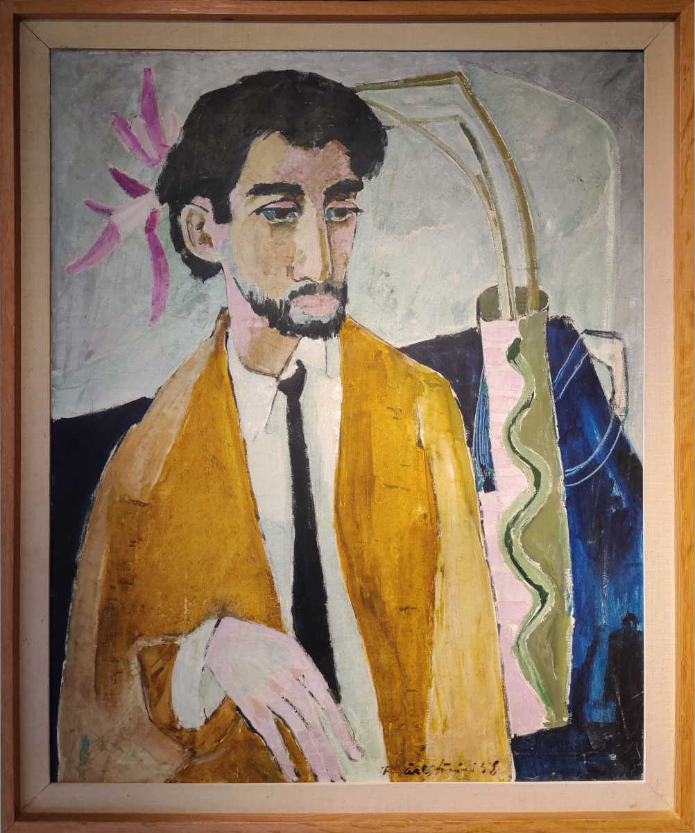 Reidar Särestöniemi, Portrait de Roberto, 1958, huile sur toile, dimensions inconnues, Musée Särestöniemi, Kaukonen, Finlande
